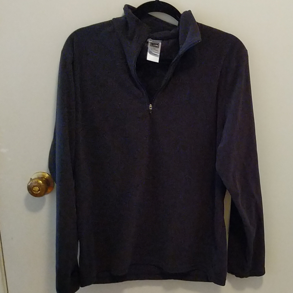 Men's North face zip-up fleece jacket